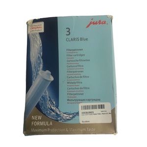 Jura 3X Claris Blue Water Filters. New